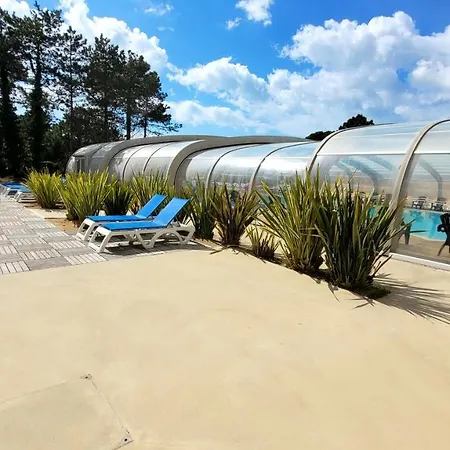 Bungalow De 4 Chambres Avec Piscine Partagee Sauna Et Wifi A Jean De Monts A 3 Km De La Σαιν-Ζαν-ντε-Μον